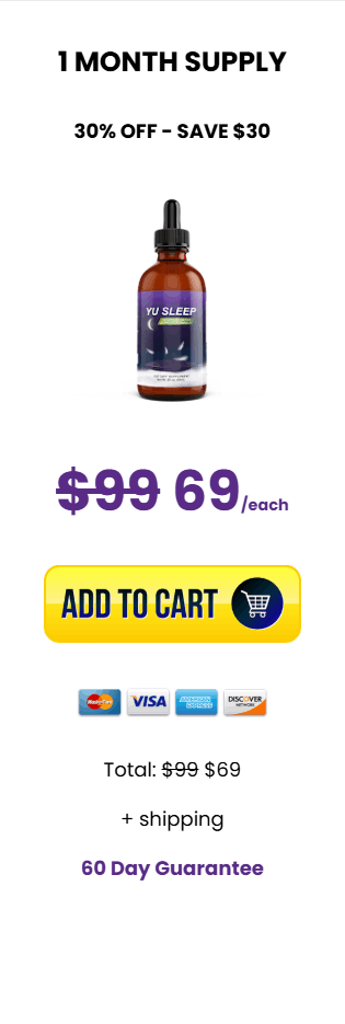 Oerder Yu Sleep 1 Bottle