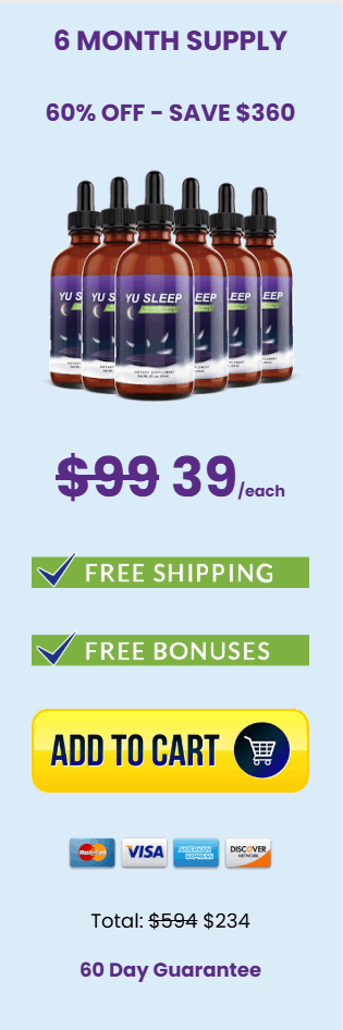 Oerder Yu Sleep 6 Bottles